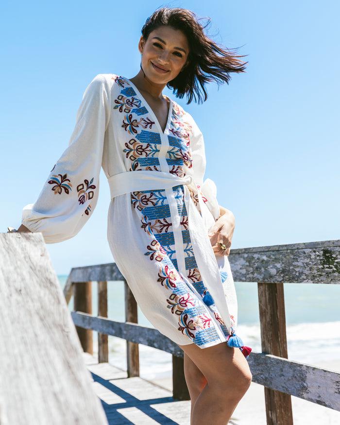 Figue Judith Dress Chalk