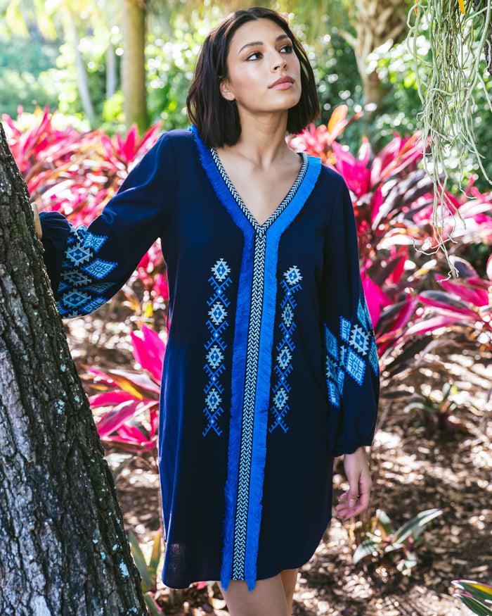 figue Judith Dress True Navy