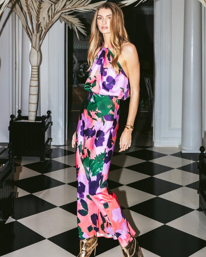 Figue Julita Skirt Pressed Petal Sunset Coral