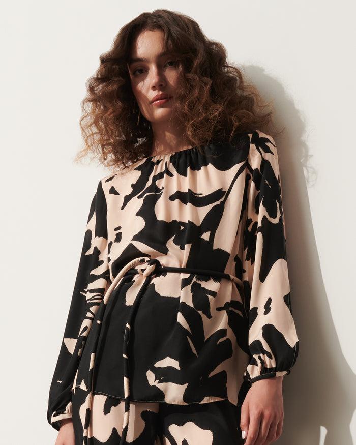 figue Kasey Tunic Enchanted Garden Sahara Sand