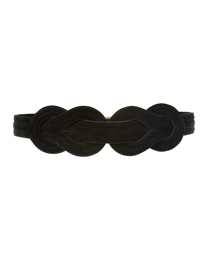 figue Love Knot Belt Black