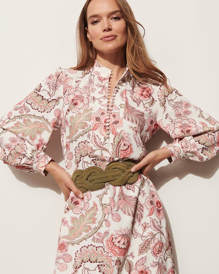 Figue Love Knot Belt Khaki Green