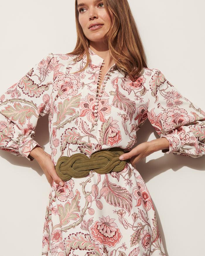 figue Love Knot Belt Khaki Green