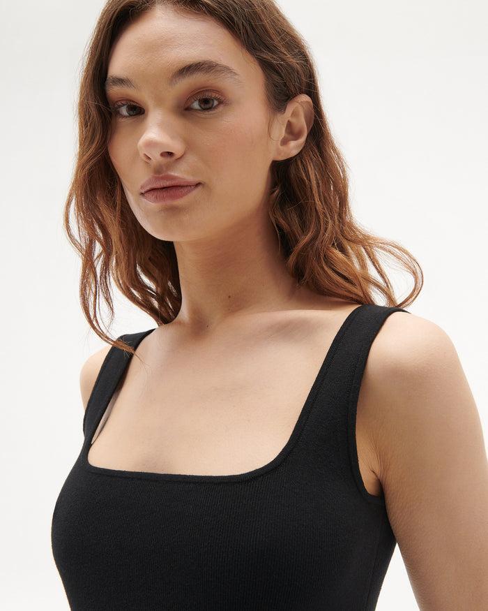 Figue Marla Sweater Tank Black
