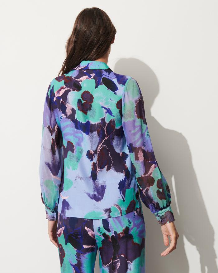 Figue Paige Top Pressed Petal Royal Dusk