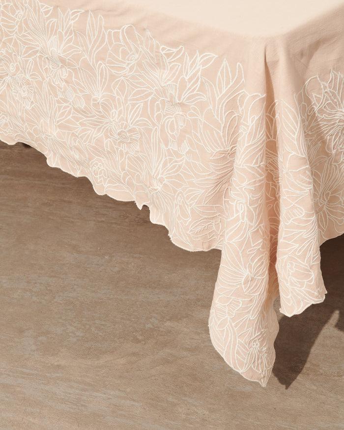 Figue Rectangle Tablecloth (120"x80") Sahara Sand