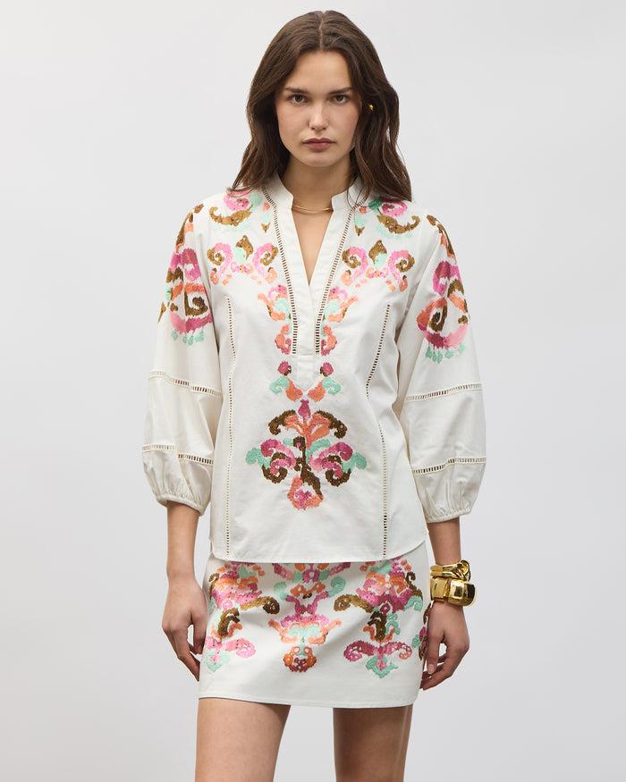 figue Rylie Top Whipped White