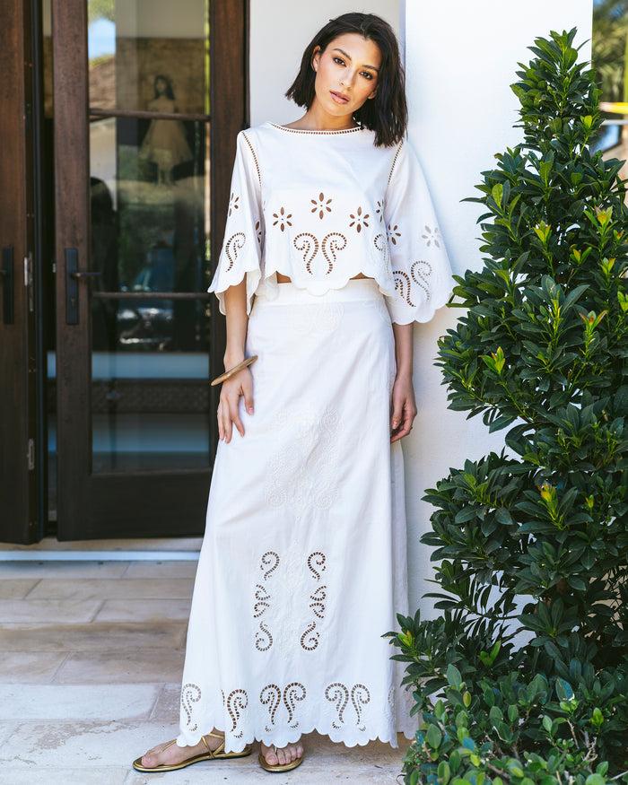 Figue Seline Top Chalk