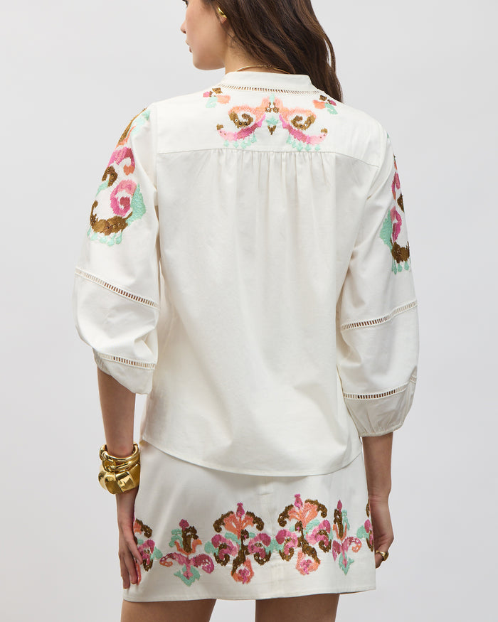 Figue Sofia Skirt Whipped White