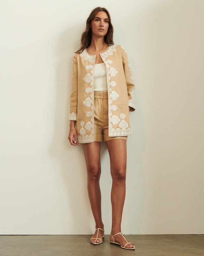 Figue Wren Jacket Travertine Sand