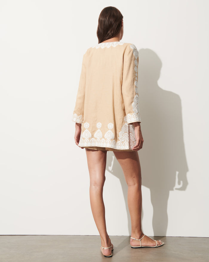 Figue Wren Jacket Travertine Sand