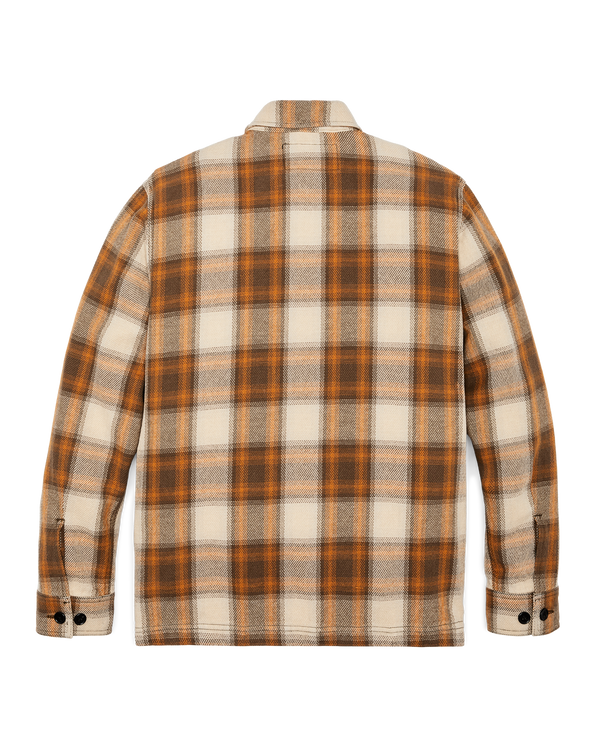 Filson Deer Island Jac-shirt Orange / Brown Shadow Plaid