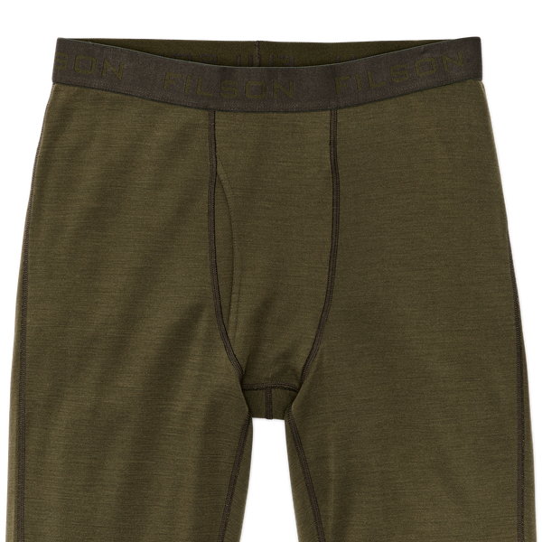 Filson 400g Merino Wool Bottoms Dark Olive