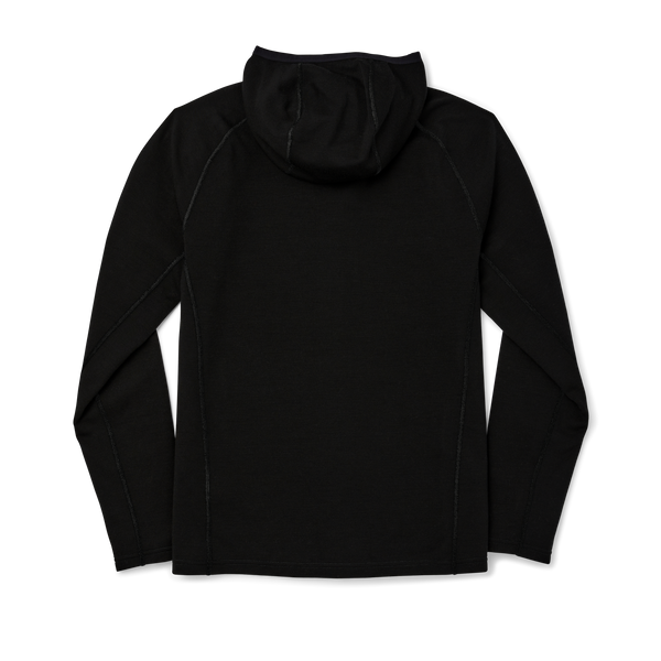 Filson 400g Merino Wool Hoodie Black