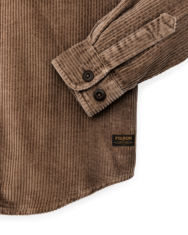 Filson 6-wale Corduroy Shirt Brown