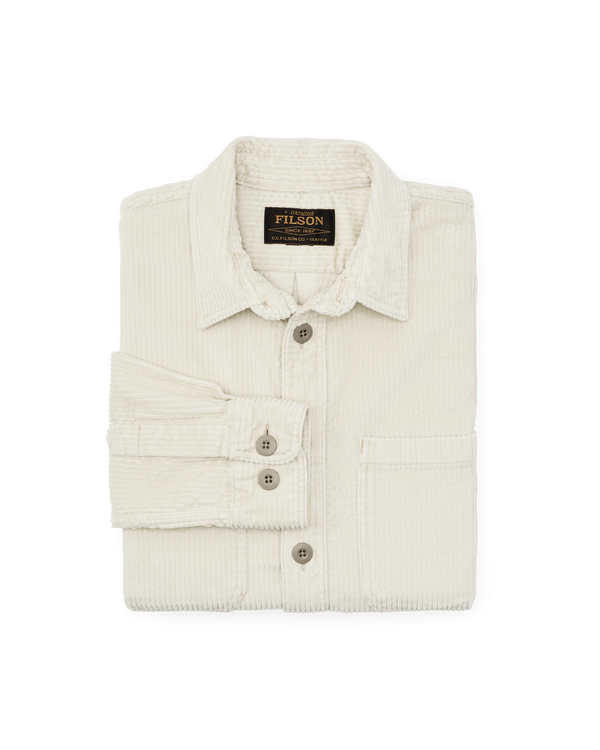 Filson 6-wale Corduroy Shirt Khaki