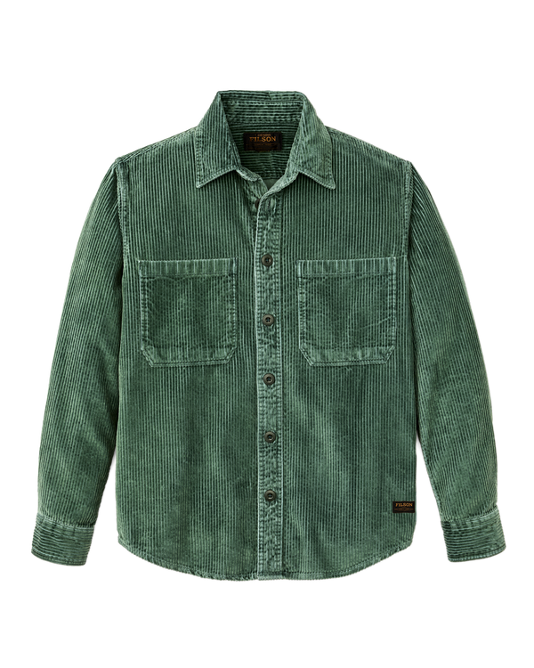 filson 6-wale Corduroy Shirt Seabed Green