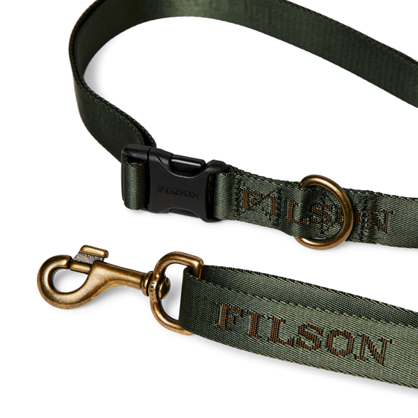 Filson Adjustable Nylon Leash Dark Timber