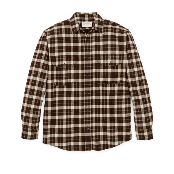 filson Alaskan Guide Shirt Brown / Cream Plaid
