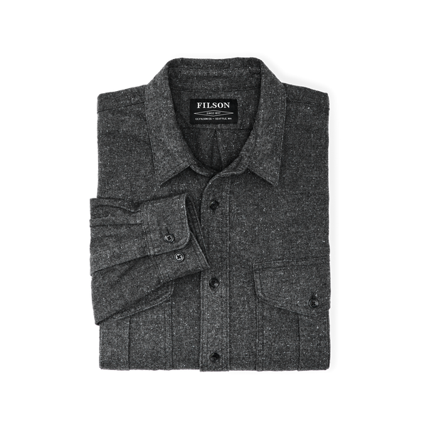 Filson Alaskan Guide Shirt Dark Heather Gray