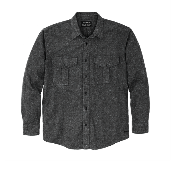 filson Alaskan Guide Shirt Dark Heather Gray