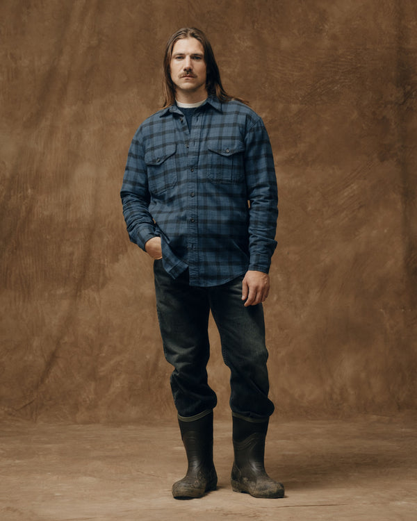 filson Alaskan Guide Shirt Midnight/black