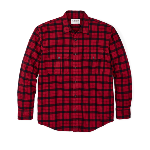 Filson Alaskan Guide Shirt Red/black Plaid