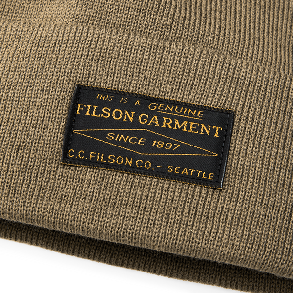 Filson Ballard Watch Cap Dark Mushroom