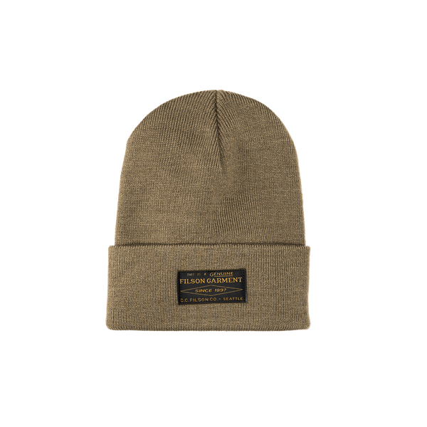 filson Ballard Watch Cap Dark Mushroom