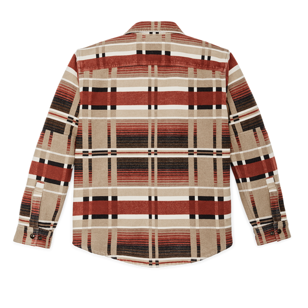 Filson Beartooth Jac-shirt Bloodstone / Tan Ombre