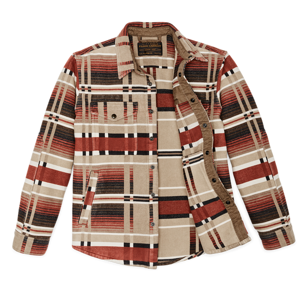 Filson Beartooth Jac-shirt Bloodstone / Tan Ombre