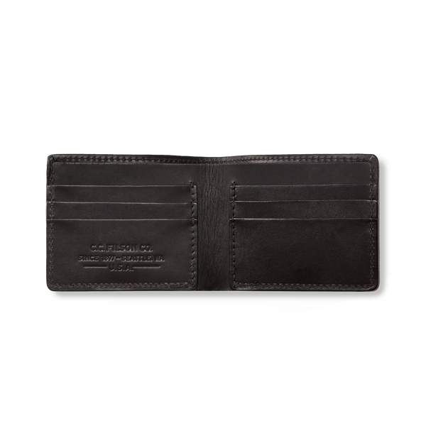 Filson Bridle Leather Bi-fold Wallet Brown Leather