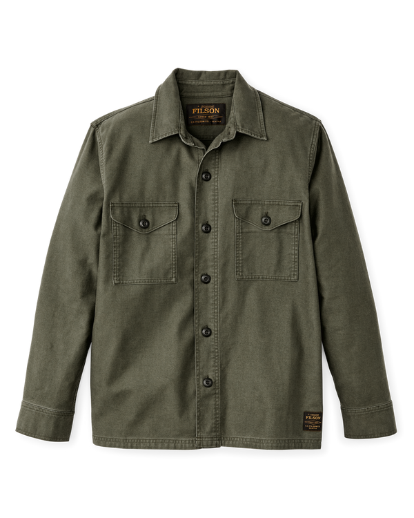 Filson Clarkston Jac-shirt Surplus Green