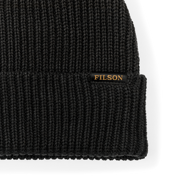 Filson Cotton Watch Cap Faded Black