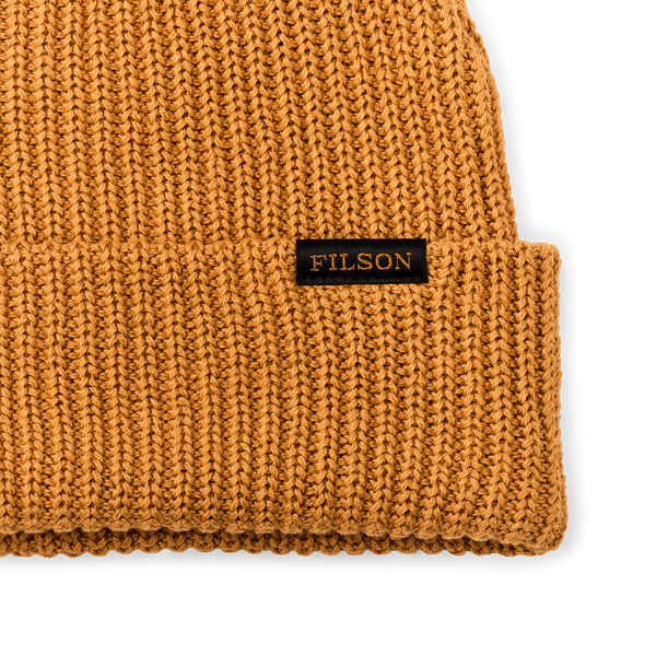 Filson Cotton Watch Cap Gold Ochre