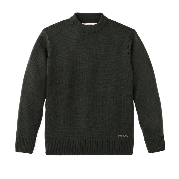 Filson Crewneck Guide Sweater Dark Timber