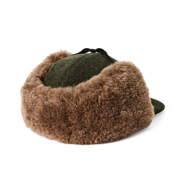 Filson Double Mackinaw Wool Cap Forest Green / Acorn