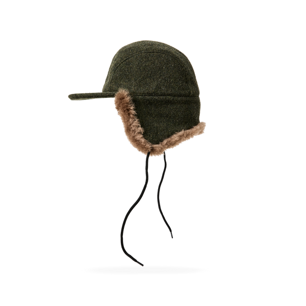 Filson Double Mackinaw Wool Cap Forest Green / Acorn