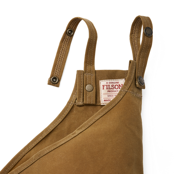Filson Double Tin Cloth Chaps With Zipper Dark Tan