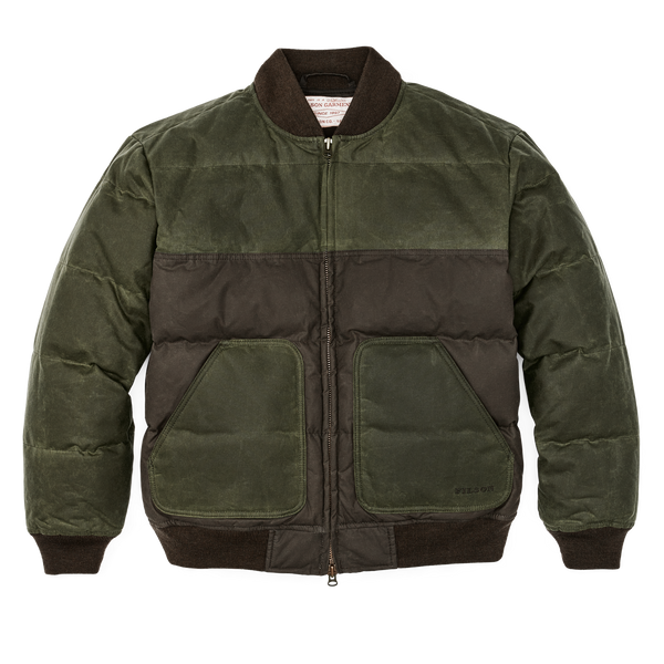 Filson Down Bomber Jacket Otter Green
