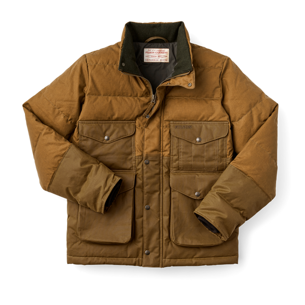 Filson Down Cruiser Jacket Dark Tan