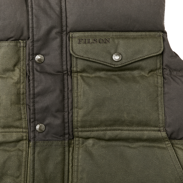 Filson Down Cruiser Vest Otter Green