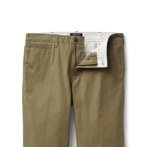 Filson Draftsman Canvas Pants Faded Olive