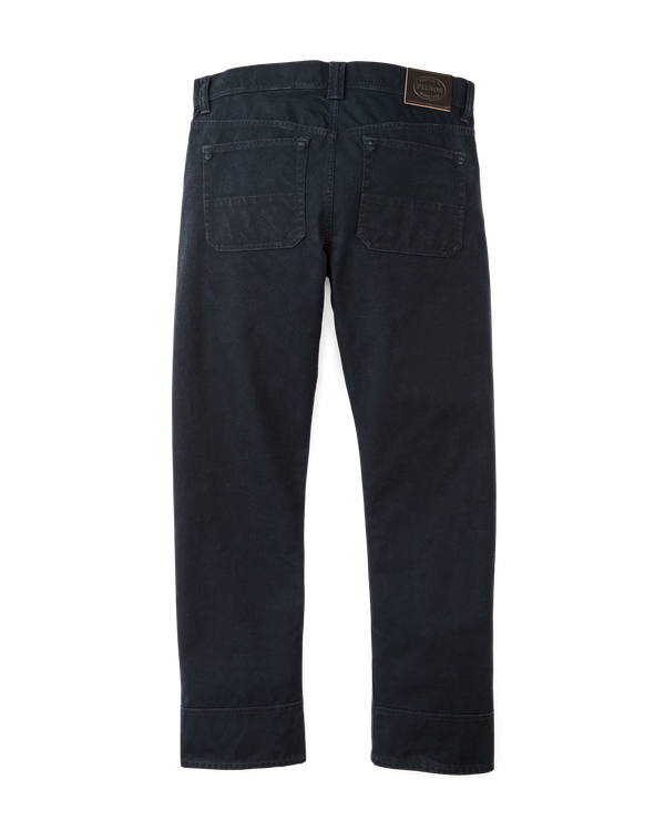 Filson Dry Tin Cloth 5-pocket Pants Blue Mussel