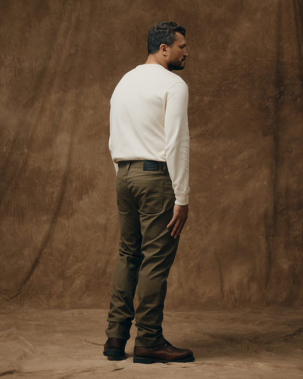 Filson Dry Tin Cloth 5-pocket Pants Marsh Olive