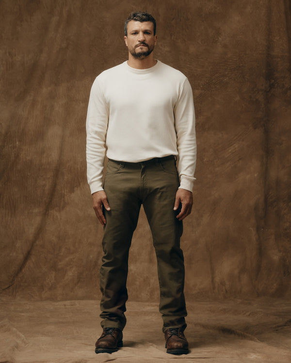 filson Dry Tin Cloth 5-pocket Pants Marsh Olive