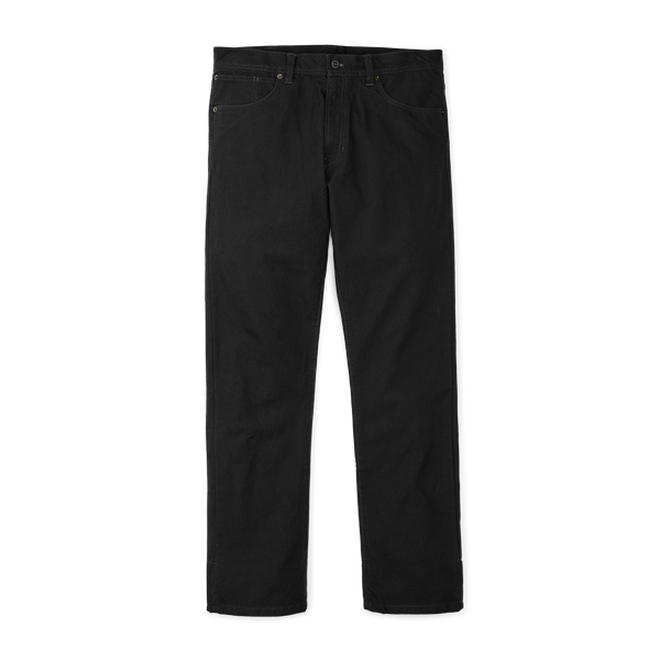 Filson Dry Tin Cloth 5-pocket Pants Raven