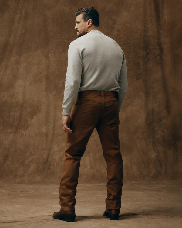 Filson Dry Tin Cloth 5-pocket Pants Whiskey