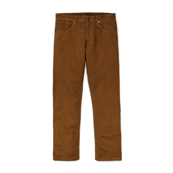 Filson Dry Tin Cloth 5-pocket Pants Whiskey