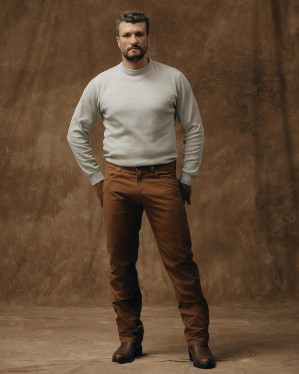 filson Dry Tin Cloth 5-pocket Pants Whiskey